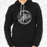 YORKTON, SK Perimeter Map Black Hoodie [Adult] **Discontinued Colour/Style**